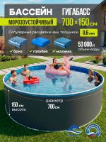Круглый бассейн Гигабасс 7 х 1,5 м