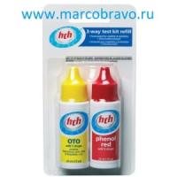 Жидкости арт. A850320H1 для капельного тестера HTH хлор/рН