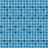 Пленка синяя мозаика противоскользящая (ширина 1.65 м). Elbtal Plastics Mosaic blue STG 200 Antislip