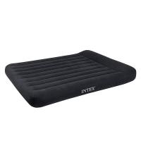 Матрас надувной Pillow Rest Classic,191*137*23 см,встроенный электронасос 220В,Intex (66780)