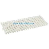 Решетка переливная Nexus Twin Grating 500х200х25 мм. белая