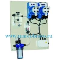 Автоматическая станция обработки воды Seko Kontrol Tekna TPR-TMP PH/CL (рН. Cl. Т°. H2O2. PAA). с потенциостатическим датчиком хлора