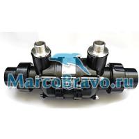 Теплообменник из пластика D-KWT-VA 25 (28 кВт). трубки из стали AISI 316
