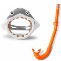 Набор для подводного плавания от 3-х лет Shark Fun: маска,трубка Intex (55944)
