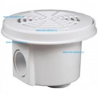 Донный слив Hayward LUXE 3255 50мм/ 1 1/2 (5-15 м3/ч. д. 212 мм). под пленку