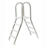 Лестница Flexinox Above Ground 3+3 ступени. двусторонняя. из стали AISI-304