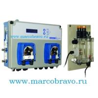 Автоматическая станция обработки воды Seko Pool Basic Pro Evo PHCL 5 л/ч. параметры pH и Chlorine
