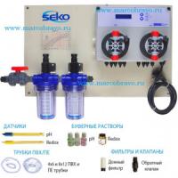 Автоматическая станция обработки воды Seko Easy Invikta Panel pH/Rx 5л/ч. параметры pH и Redox