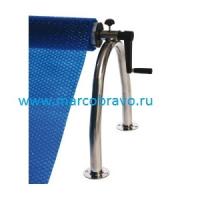 Роликовый механизм Flexinox нержавеющей стали и алюминия (4.3-5.7м) на фланцах. U-образный суппорт