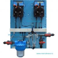 Автоматическая станция обработки воды Etatron Pool Guard 3 PH/CL (рН. Cl. Т°). с амперометрическим датчиком хлора
