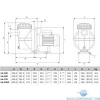 Насос Espa Silen I 50 12M (Iris 750M) (0,65 кВт, 10 куб.м/ч, 230В)