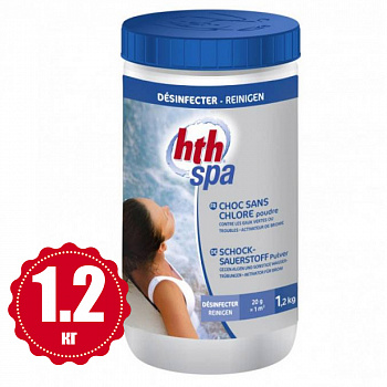 Порошок-шок без хлора HTH SPA-Schock 1,2 кг.