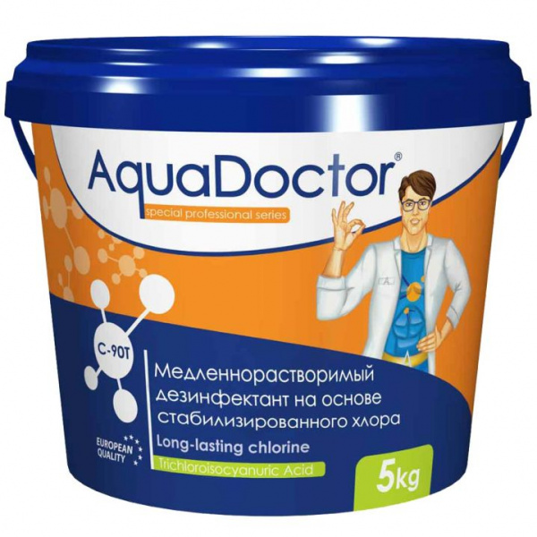 AquaDoctor C-90T хлор длит. действия (200 гр) по 1шт